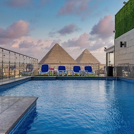 Pyramids Plateau Hotel Kafrat al Jabal Exterior foto