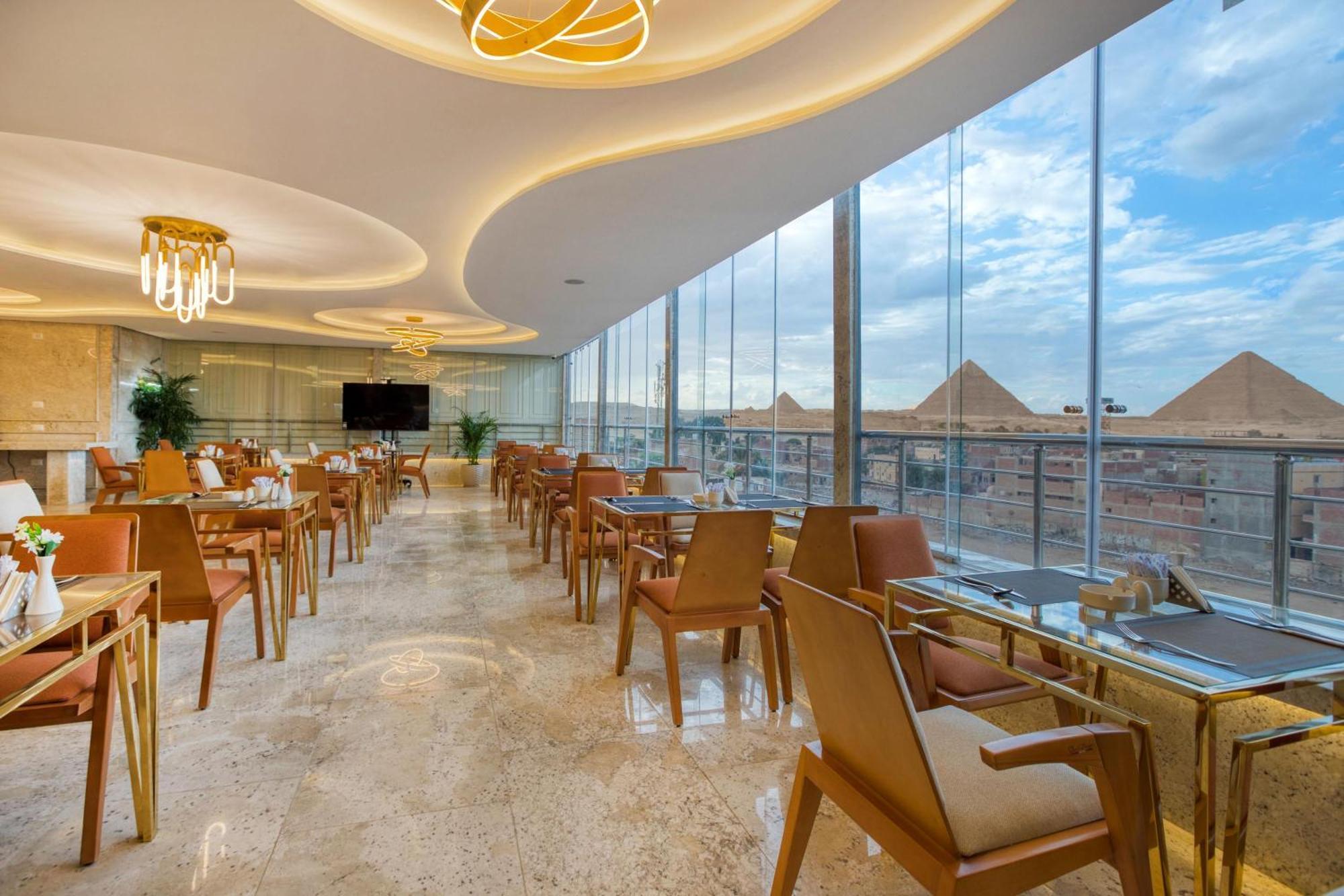 Pyramids Plateau Hotel Kafrat al Jabal Exterior foto